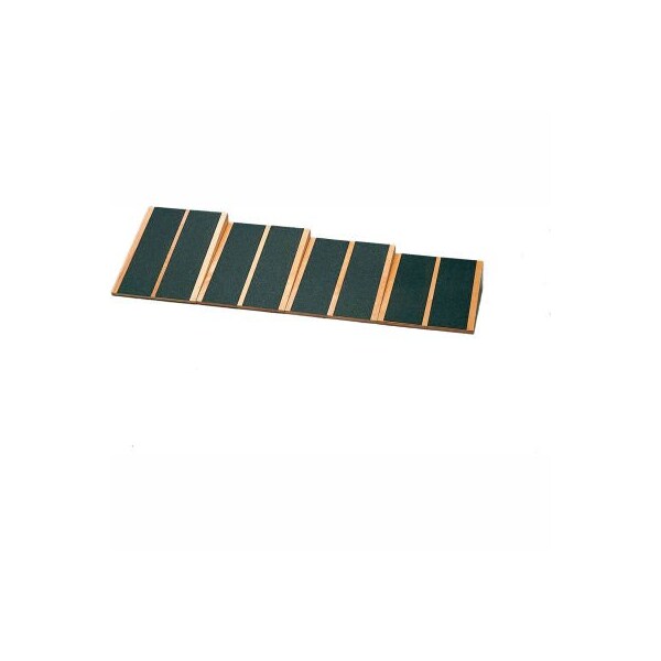 Wooden Fixed Level Incline Board, 16-1/4" x 15" Surface, Set of 4 Boards